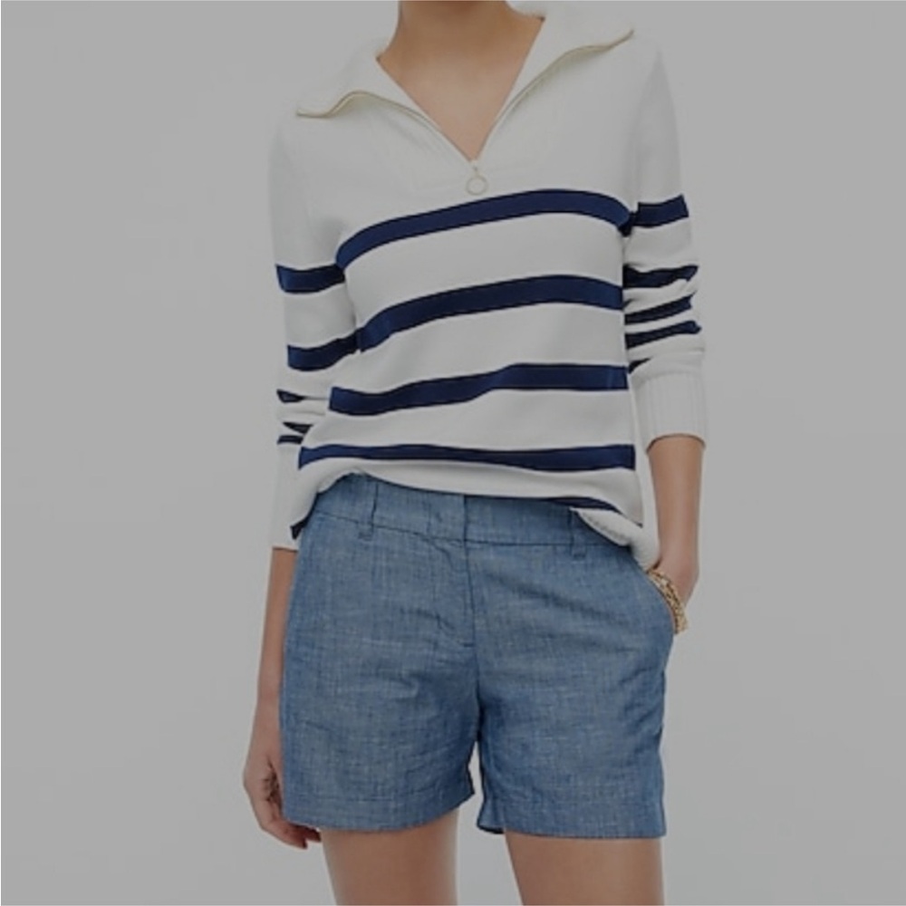 J.Crew Classic chambray short Size 4